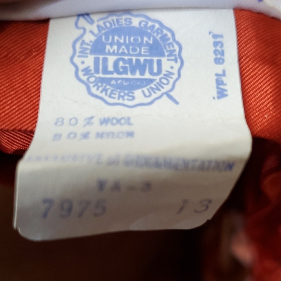 Vtg Bobbie Brooks Plaid Mini Skirt in Red and Cream Dark Acacademia - Picture 14 of 14